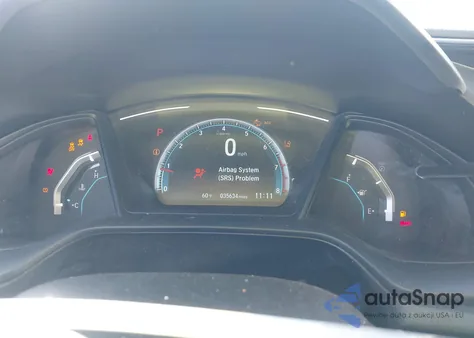 2019 Honda Civic Lx из США, поврежденный, VIN 2HGFC2F63KH591448